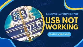 USB ports not working - board broken - path replacement