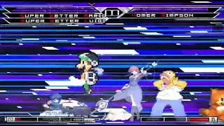 KOF MUGEN Mario, Luigi & MB:TL Characters vs Team Peter Griffin