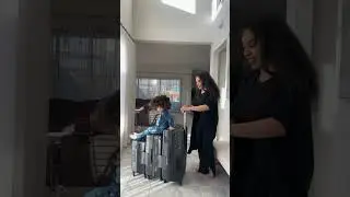 The best luggage ever especially if you have children or like to overpack lol! Link in description!