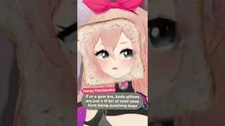 Chumba has a body pillow!? 😁 #shorts #vtuber #vtuberen