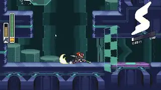 Mega Man X8 Demake(Axl Mod) - Triple S challenge with 40s time limit