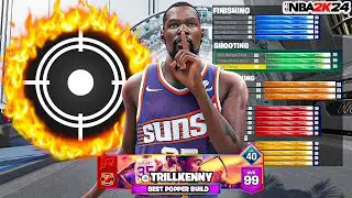 GAME BREAKING POPPER BUILD IN  2K24!!!!!!!!