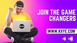 Join The Game Changers at Kiiye.