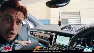 Porsche Macan Apple Car Play Android Auto upgrade at Audiocom