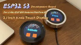 2 1 Inch ESP32 Knob Display