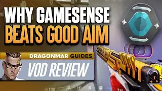 Good Aim or Smart Plays? - Plat 2 Chamber Valorant VOD Review (Aiming, Aggression)