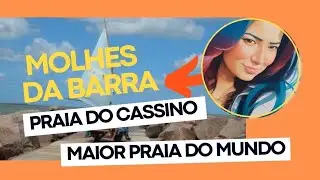 Molhes da Barra na praia do Cassino #ensaiofotografico #biapeace #beachvibes
