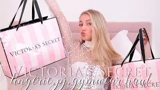 HUGE Victoria's Secret haul- Lingerie, PJ's, Gym Wear ~ Freddy My Love