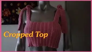 Crochet Beautiful Cropped Top | Wow 😱💖