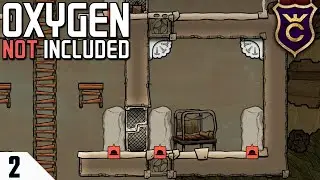 ПЕРВАЯ ЖИЛАЯ КОМНАТА! #2 Oxygen Not Included Прохождение