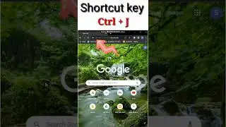 chrome shortcut key | open download page | computer update gyan