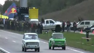 ZAZ 968M Turbo vs VAZ 2101 Turbo  (9.10.10 Харьков)