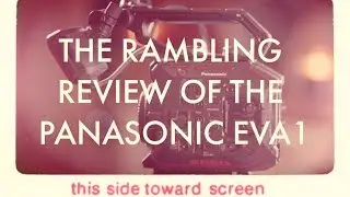 The Rambling Review Of The Panasonic EVA1