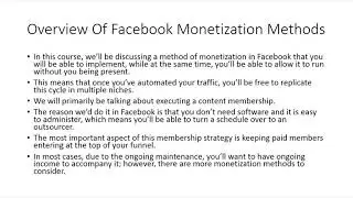 Learn Facebook Monetization Strategies From Scratch - learn Facebook Marketing