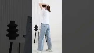 Женская футболка 67079  белый+монстеры