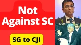 Modi Govt. Not Against SC 