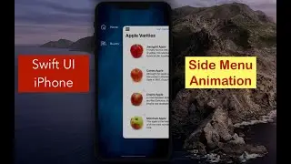 Custom Side Menu in SwiftUI