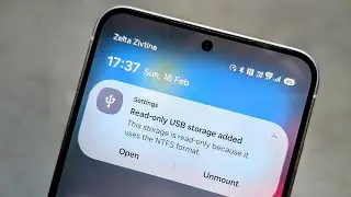 FIX- Read Only USB Storage Added ,This Storage is Read-only it uses the NTFS format ,Samsung Android