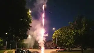 Massive backyard fireworks display (Board 1 of 4)