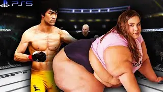 Bruce Lee vs. Mary BoBerry (plus size) | EA Sports UFC 4 (PS5)