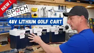 Epoch 48 Volt (51.2V) LiFePO4 Golf Cart Batteries
