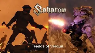 SABATON - Fields of Verdun Fallout NCR vs BOS  Sunburst edit