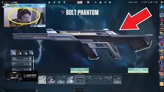 inspire's(babyj) first impression to valorant new bolt phantom skin