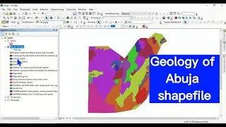 Geology of Abuja Shapefile |Geology of Nigeria map shapefile