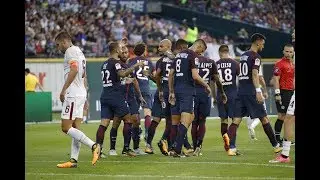 AS Roma vs PSG 1-1 (3-5) All Goals + Penalty Shootout International Champions Cup  20/07/2017
