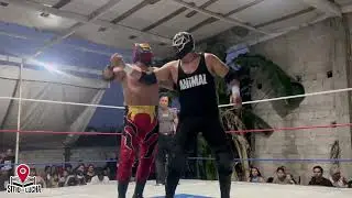 Thunder Bright/Anubis/Anubis Jr vs Bitter/Corcel Negro/Brujo Jr en el GYM Recinto Sagrado con PLLP