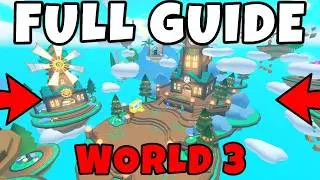 The FULL World 3 Update GUIDE In Tap Simulator (Roblox)