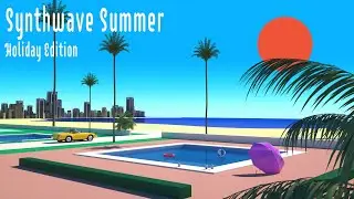 Synthwave - Vocal Retrowave. Synthwave Summer, Holiday Edition SynthPop - Retro visuals