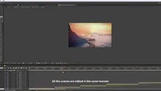 Tutorial: Modern Opener With Titles by vcgmotion for Adobe After Effects