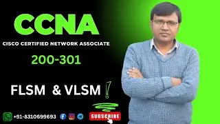 CCNA  200-301Subnetting || FLSM and VLSM|| Full Information  ||  in Hindi