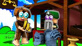 I Found The SECRET MERCHANT In ROBLOX The Survival Game...