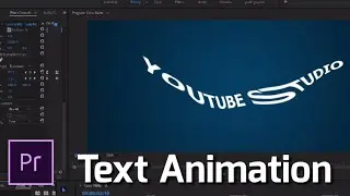 Text Animation Tutorial In Premiere pro cc