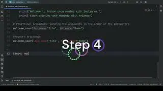 Functions in Python | Learn with Instagram Programs Like a Pro | Python Tutorial | Function Tutorial