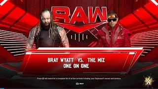 WWE 2k24 Xbox One / BRAY WYATT Vs THE MIZ