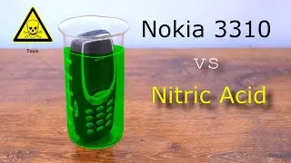 Crazy Experiment: Nokia 3310 vs Nitric Acid. Will It Survive?