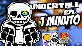 UNDERTALE en  ̶1̶ ̶m̶i̶n̶u̶t̶o̶  (2 minutos y 59 segundos)