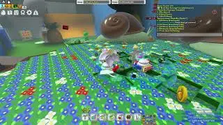Getting scammed  by stump snail in bee game.. (bruh