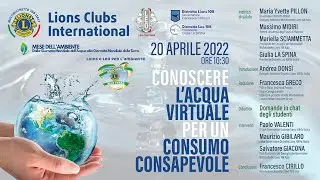 Conoscere l'acqua virtuale per un consumo consapevole