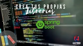Como crear librerias personales en java con Spring Boot, Facil y sencillo
