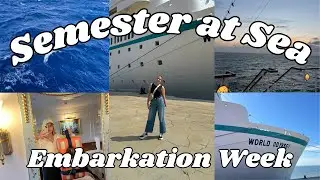 Semester at Sea Embarkation Week!!