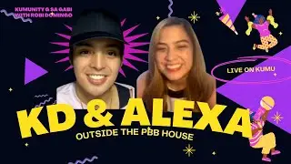 Alexa Ilacad at KD Estrada, Live sa labas ng bahay ni Kuya! Kumunity G sa Gabi l Kumu l KD, kumanta