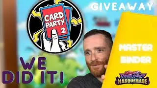 Victory At Card Party 2! The Hunt Is Over! Pokemon Twilight Masquerade Complete Master Binder Review