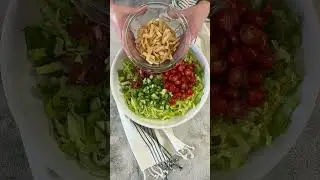 Chopped Salad Recipe #shorts