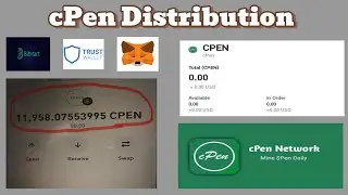 CPEN Token Update: Add Contract Address to Your Wallet Now! | How to withdraw cPen