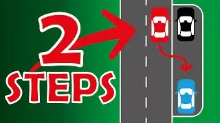 Parallel Parking Simplified: 2 Steps