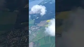 Take off from BER Airport, Berlin, Germany